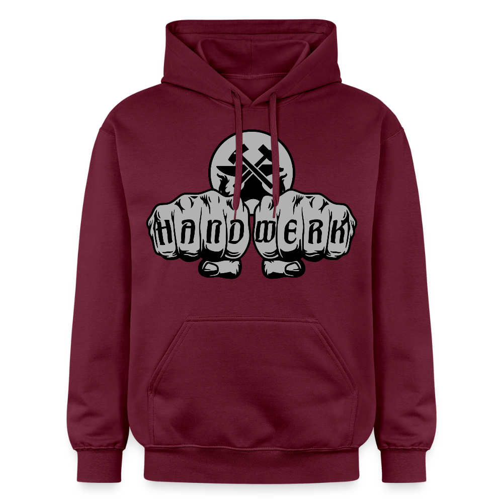 Gildan Unisex Softstyle® "Metallbauer" Maroon Gildan Unisex Softstyle® Midweight Hoodie