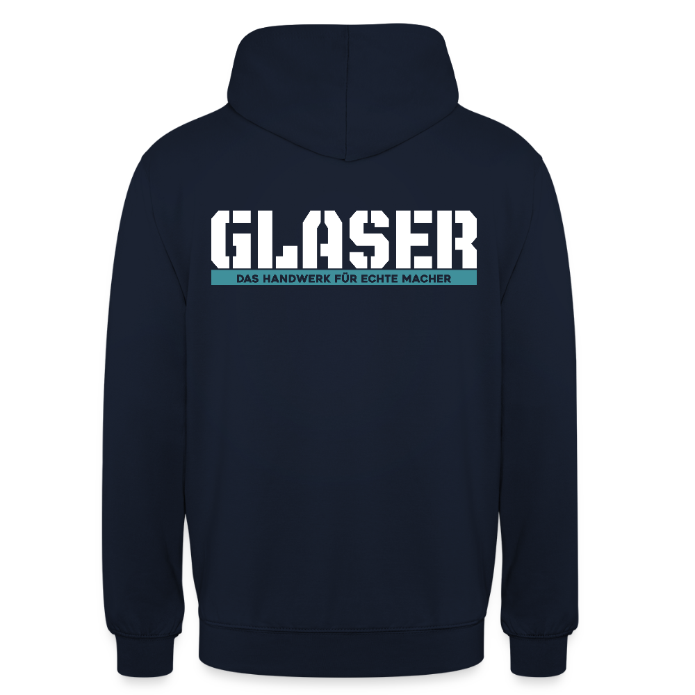 Unisex Hoodie HW-300 | MACHER "Glaser" Navy Unisex Hoodie {{ color }}