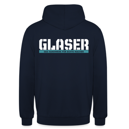 Unisex Hoodie HW-300 | MACHER "Glaser" Navy Unisex Hoodie {{ color }}