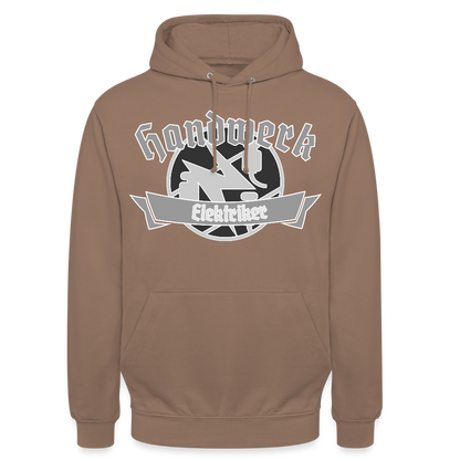 Unisex Hoodie "Elektriker" Mokka Unisex Hoodie
