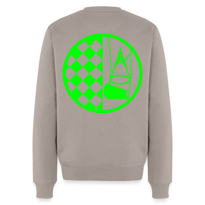 Unisex Premium Pullover "Bodenleger" neongrün Männer Premium Pullover