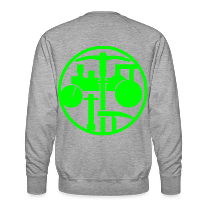 Unisex Premium Pullover "Strassenbauer" neongrün Männer Premium Pullover