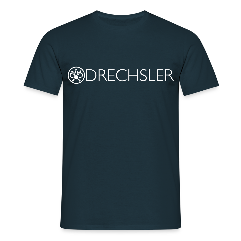 Unisex T-Shirt "Drechsler" Navy Männer T-Shirt