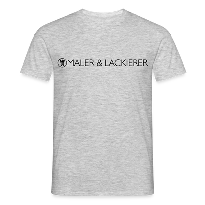Unisex T-Shirt "Maler+Lackierer" Grau meliert Männer T-Shirt
