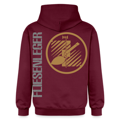 Gildan Unisex Softstyle® "Fliesenleger" Maroon Gildan Unisex Softstyle® Midweight Hoodie