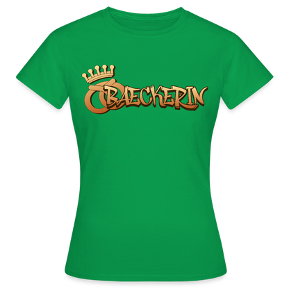 Frauen T-Shirt "Bäckerin" Kelly Green Frauen T-Shirt