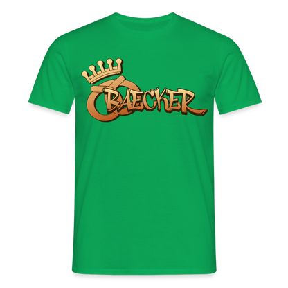 Unisex T-Shirt "Bäcker" Kelly Green Männer T-Shirt