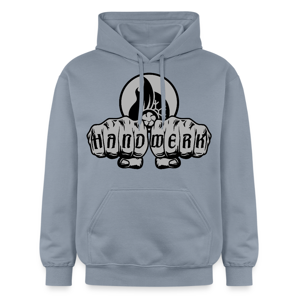 Gildan Unisex Softstyle® "Klimatechniker" Blau Gildan Unisex Softstyle® Midweight Hoodie