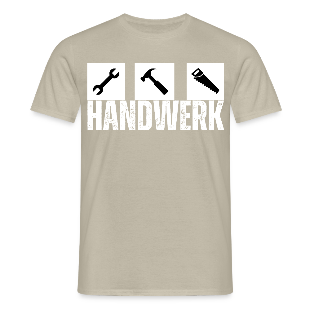 Unisex T-Shirt "Werkzeug" Sandbeige Männer T-Shirt