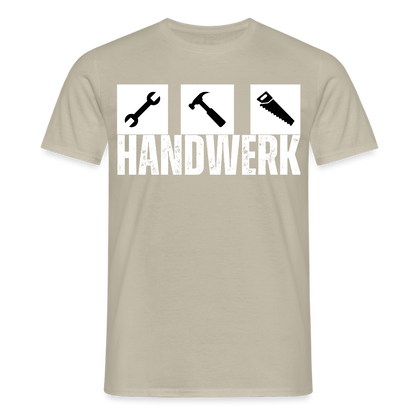 Unisex T-Shirt "Werkzeug" Sandbeige Männer T-Shirt