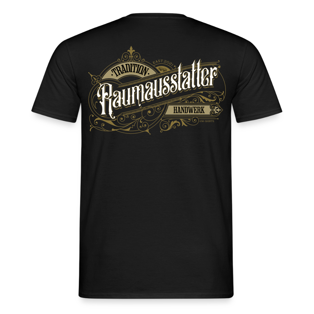 Unisex T-Shirt "Raumausstatter"-Nostalgie von Spreadconnect, Männer T-Shirt mit nostalgischem Druck, bequemes Baumwollshirt