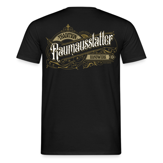 Unisex T-Shirt "Raumausstatter"-Nostalgie von Spreadconnect, Männer T-Shirt mit nostalgischem Druck, bequemes Baumwollshirt