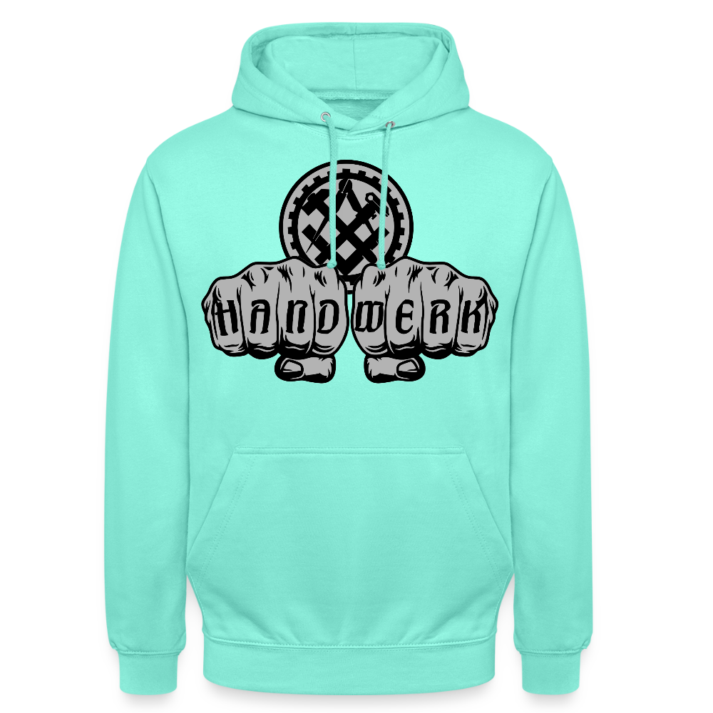Unisex Hoodie "Mechaniker" Mint Unisex Hoodie