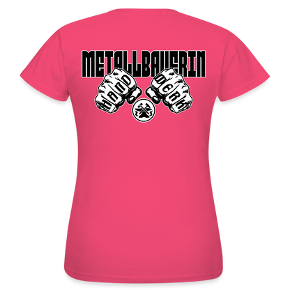 Frauen T-Shirt "Metallbauerin" (beidseitig bedruckt) Azalea Frauen T-Shirt