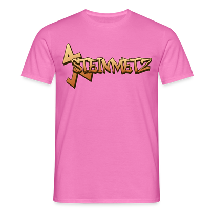 Unisex T-Shirt "Steinmetz" Pink Männer T-Shirt