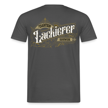 Unisex T-Shirt "Lackierer"-Nostalgie von Spreadconnect, Männer T-Shirt mit nostalgischem Druck, Baumwollstoff, lässiger Schnitt