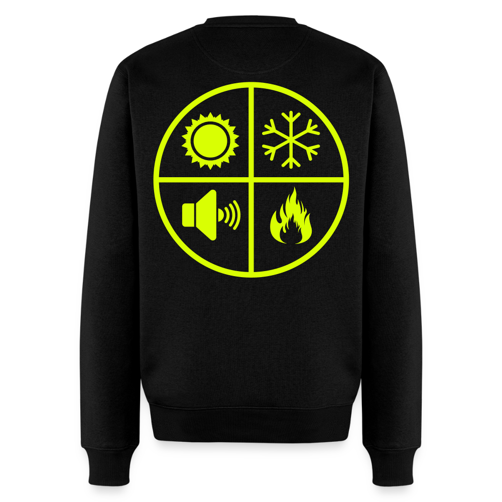Unisex Premium Pullover "Isolierer" neongelb Männer Premium Pullover