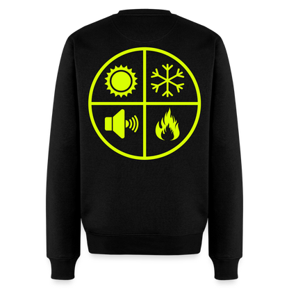 Unisex Premium Pullover "Isolierer" neongelb Männer Premium Pullover