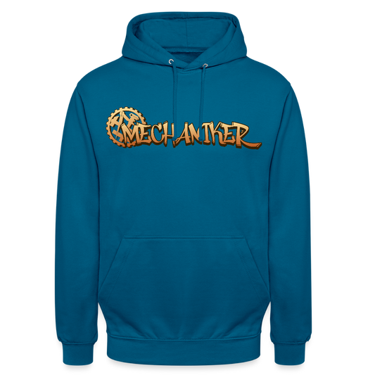 Unisex Hoodie "Mechaniker" Tiefseeblau Unisex Hoodie
