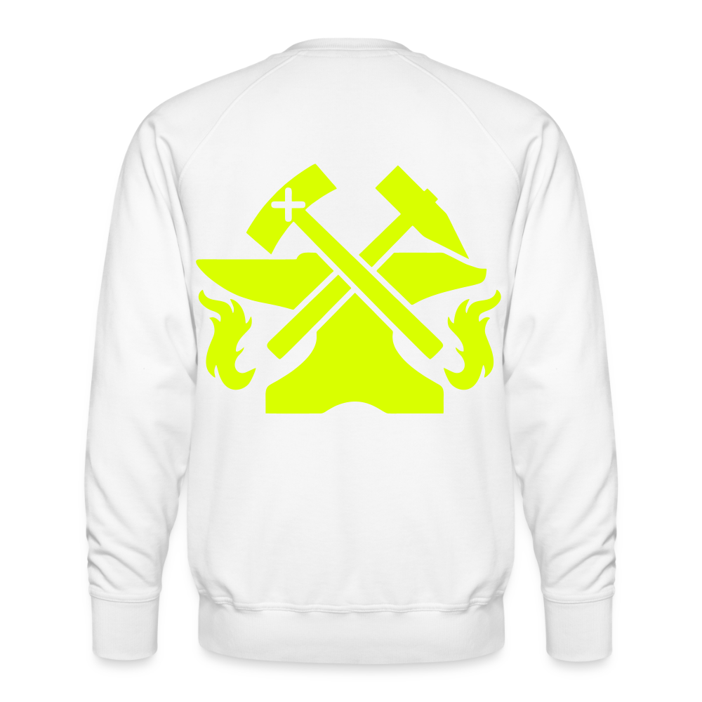Unisex Premium Pullover "Metallbauer" neongelb Männer Premium Pullover
