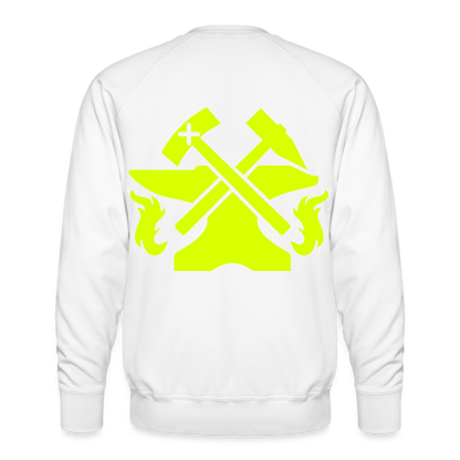 Unisex Premium Pullover "Metallbauer" neongelb Männer Premium Pullover