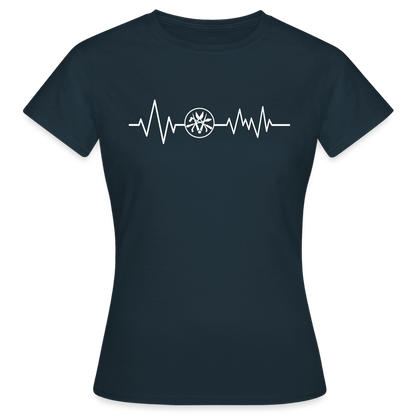 Frauen T-Shirt "Spengler" Navy Frauen T-Shirt