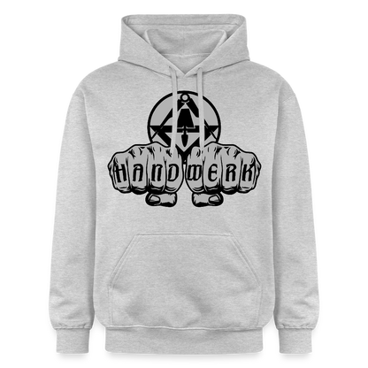 Gildan Unisex Softstyle® "Stuckateur" Hellgrau meliert Gildan Unisex Softstyle® Midweight Hoodie