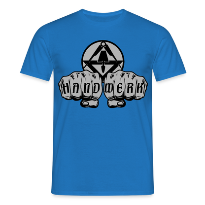 Unisex T-Shirt "Stuckateur" Royalblau Männer T-Shirt