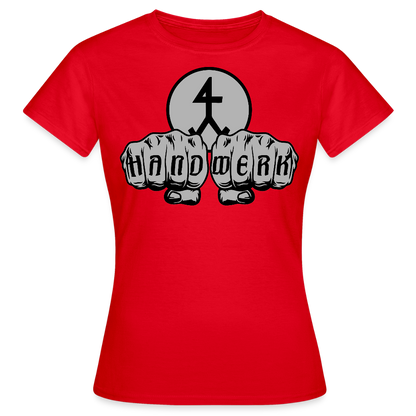 Frauen T-Shirt "Steinmetz" Rot Frauen T-Shirt