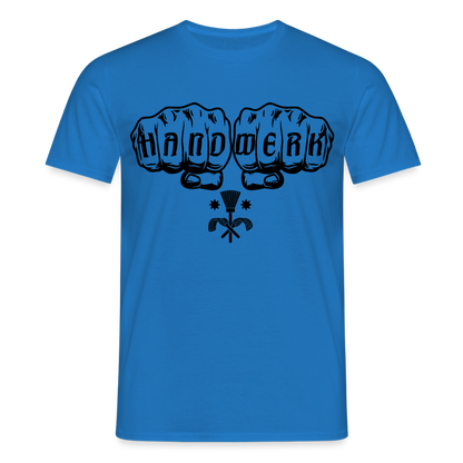 Unisex T-Shirt "Schornsteingfeger" Royalblau Männer T-Shirt