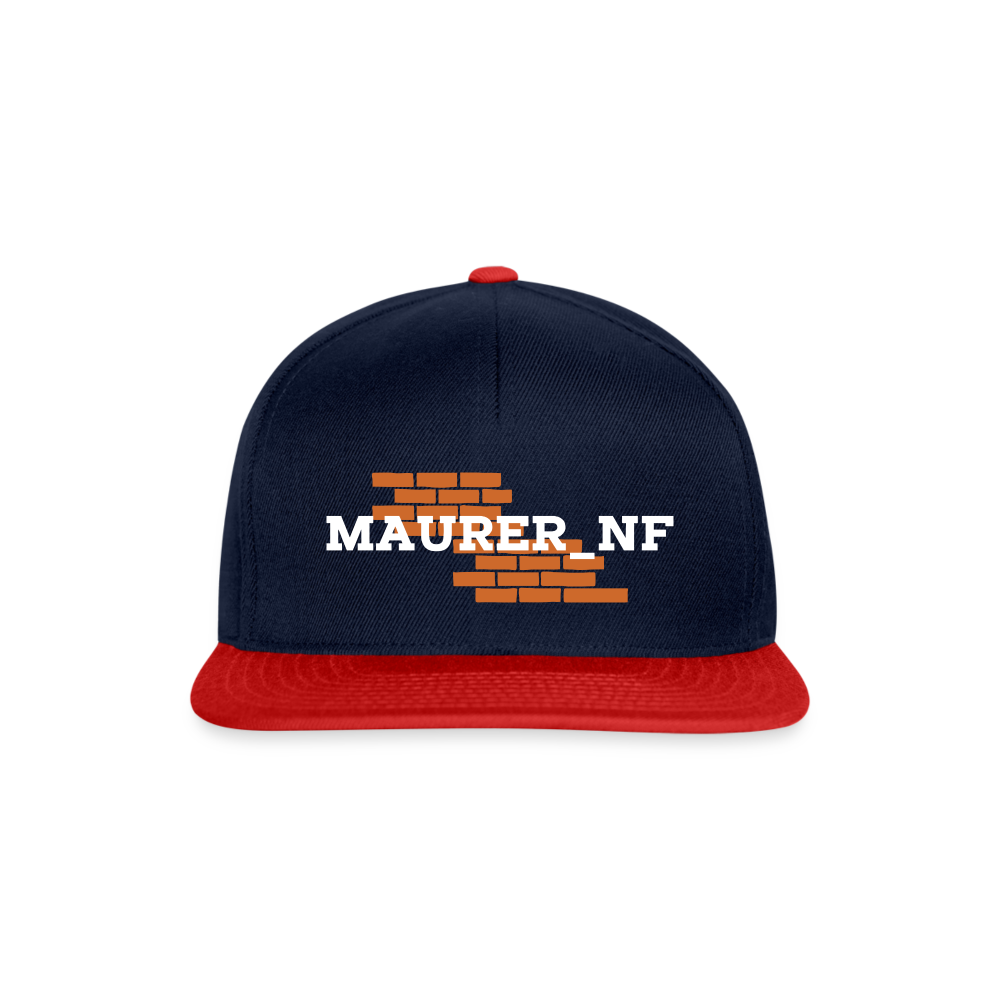 Maurer_NF Snapback Navy Rot One size Snapback Cap