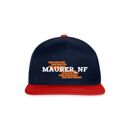 Maurer_NF Snapback Navy Rot One size Snapback Cap