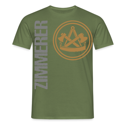 Unisex T-Shirt "Zimmerer" Militärgrün Männer T-Shirt