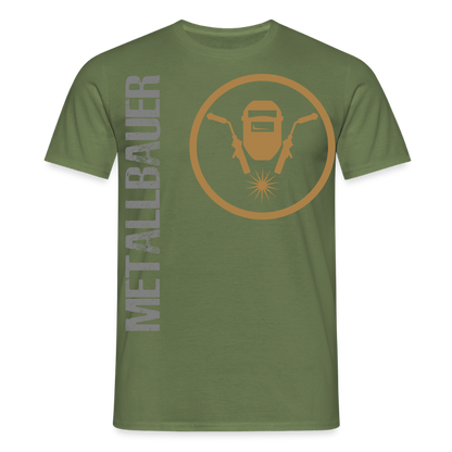Unisex T-Shirt "Metallbauer" Militärgrün Männer T-Shirt