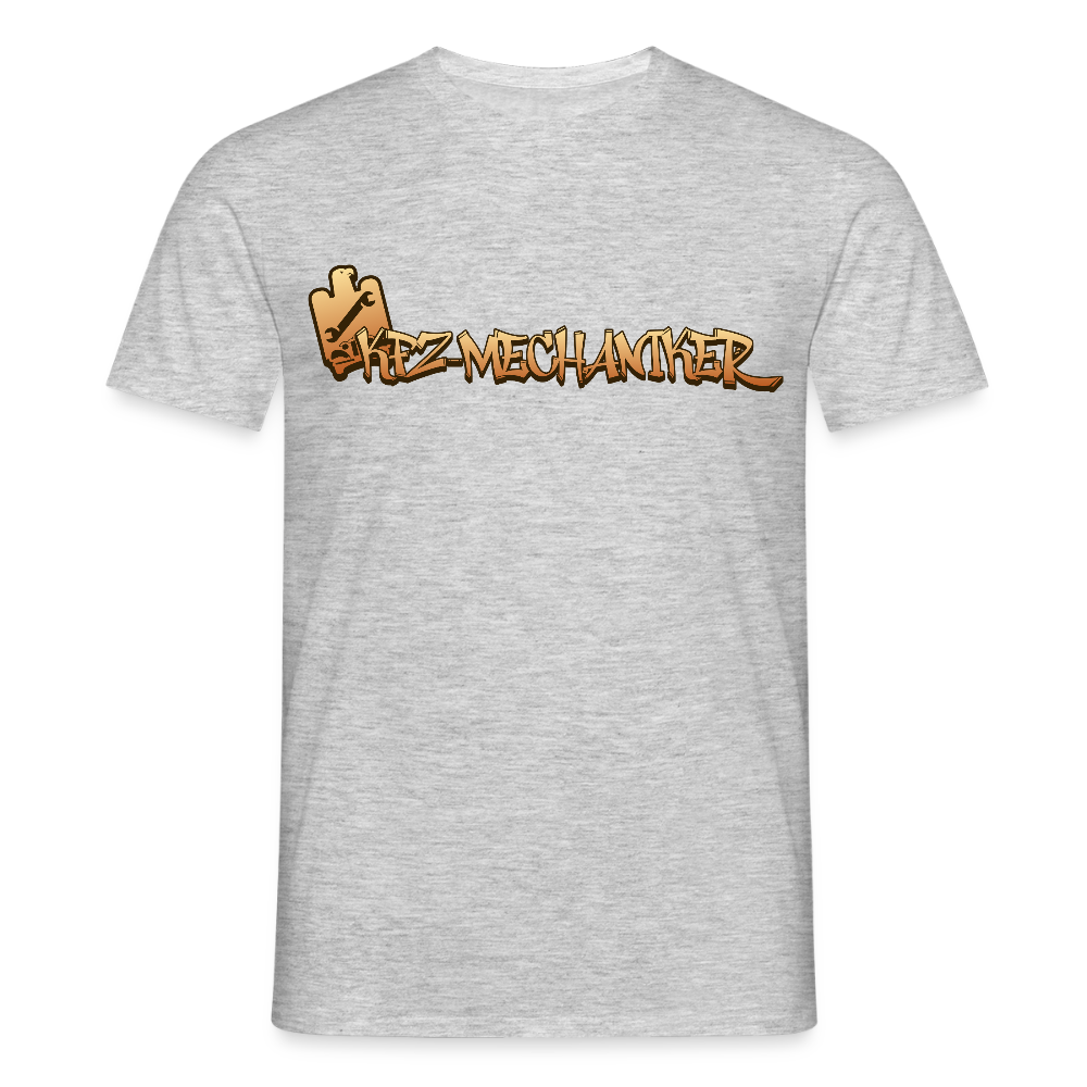 Unisex T-Shirt "KFZ-Mechaniker" Grau meliert Männer T-Shirt