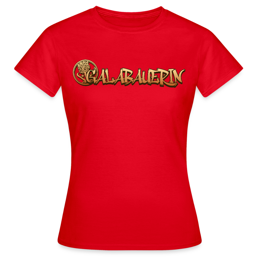 Frauen T-Shirt "GaLaBauerin" Rot Frauen T-Shirt