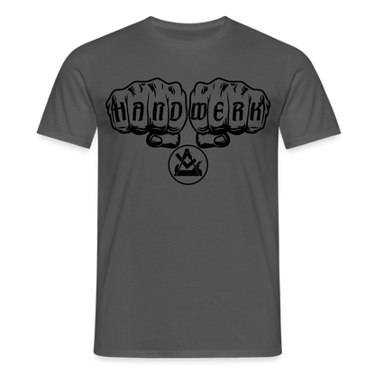 Unisex T-Shirt "Schreiner" Anthrazit Männer T-Shirt