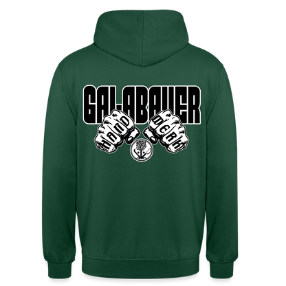 Unisex Hoodie "GaLaBauer" (beidseitig bedruckt) Flaschengrün Unisex Hoodie