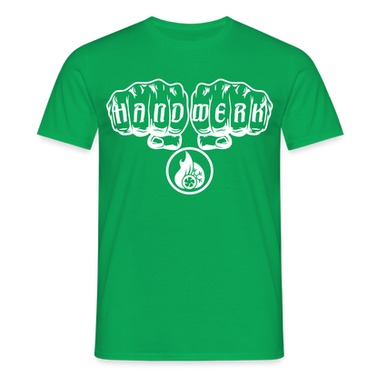 Unisex T-Shirt "Klimatechniker" Kelly Green Männer T-Shirt