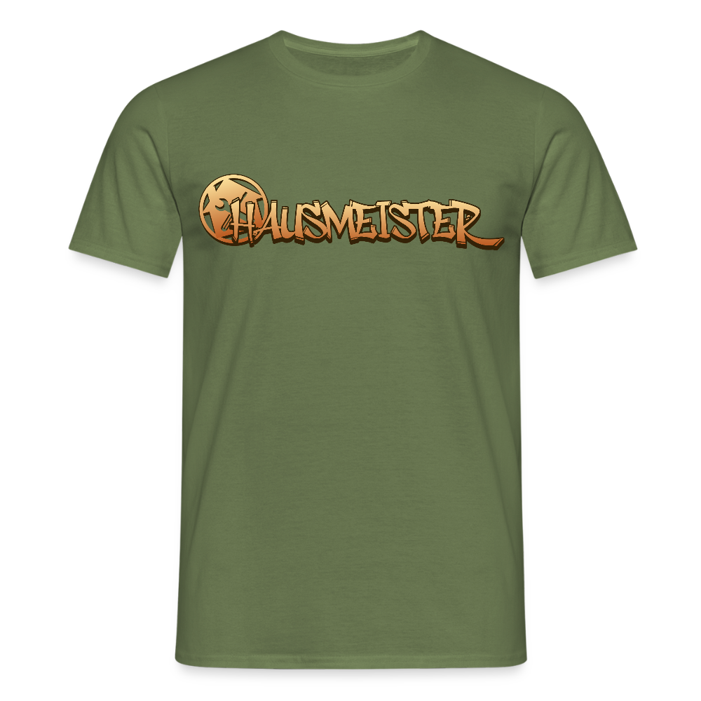 Unisex T-Shirt "Hausmeister" Militärgrün Männer T-Shirt
