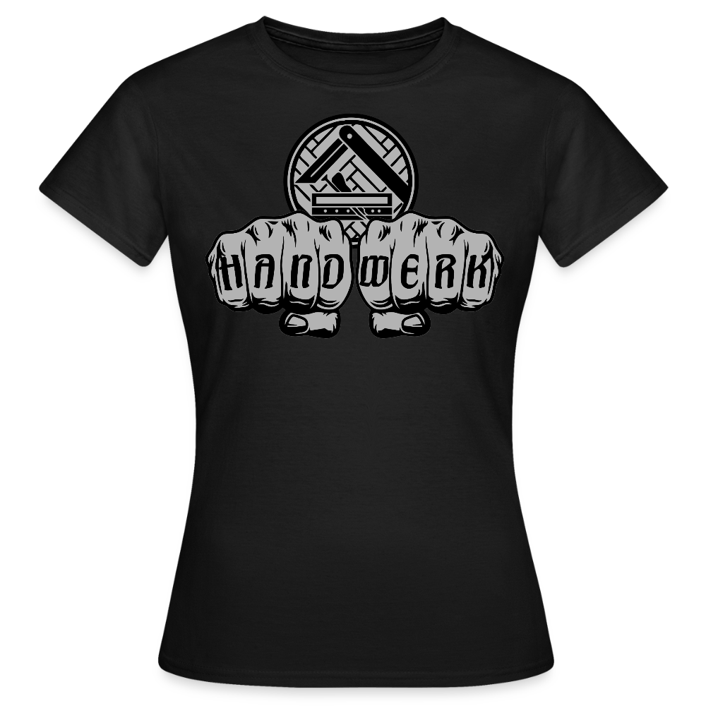 Frauen T-Shirt "Parkettleger" Schwarz Frauen T-Shirt