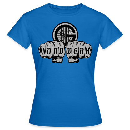 Frauen T-Shirt "Gerüstbauer" - Royalblau