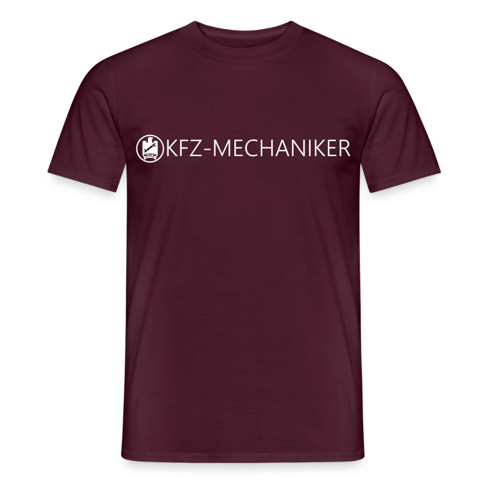 Unisex T-Shirt "KFZ-Mechaniker"-Lite Ziegelrot Männer T-Shirt {{ color }}