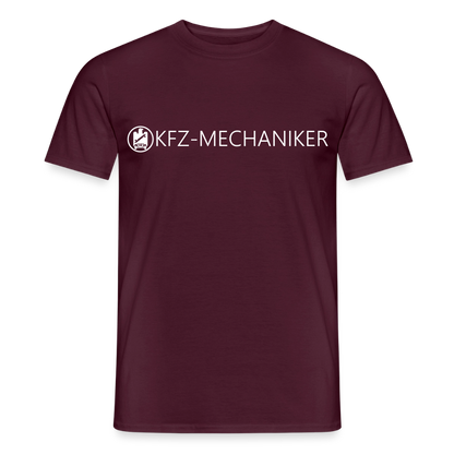Unisex T-Shirt "KFZ-Mechaniker"-Lite Ziegelrot Männer T-Shirt {{ color }}