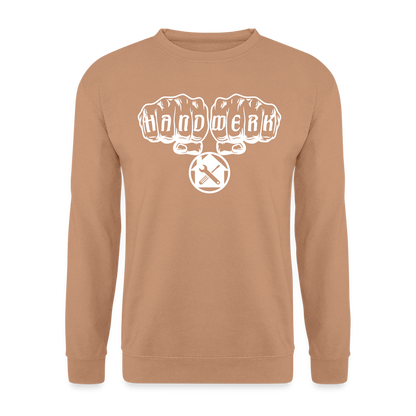 Unisex Pullover "Hausmeister" Mocca Unisex Pullover