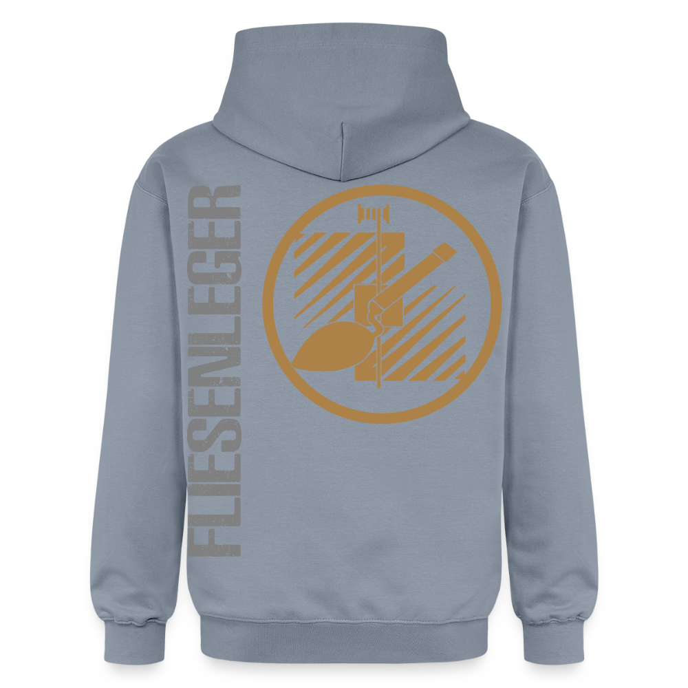 Gildan Unisex Softstyle® "Fliesenleger" Blau Gildan Unisex Softstyle® Midweight Hoodie