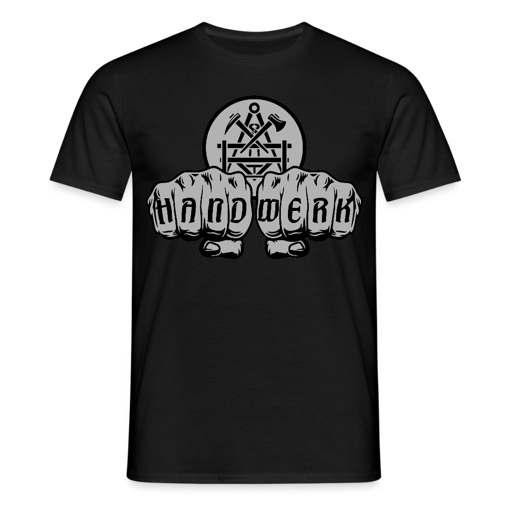 Unisex T-Shirt "Betonbauer" Schwarz Männer T-Shirt