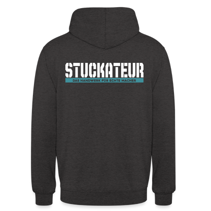 Unisex Hoodie HW-300 | MACHER "Stuckateur" Anthrazit Unisex Hoodie {{ color }}