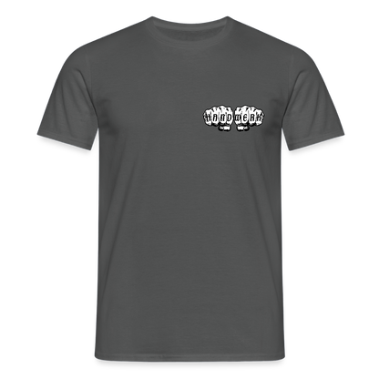 Unisex T-Shirt "Drechsler" (beidseitig bedruckt) - Anthrazit