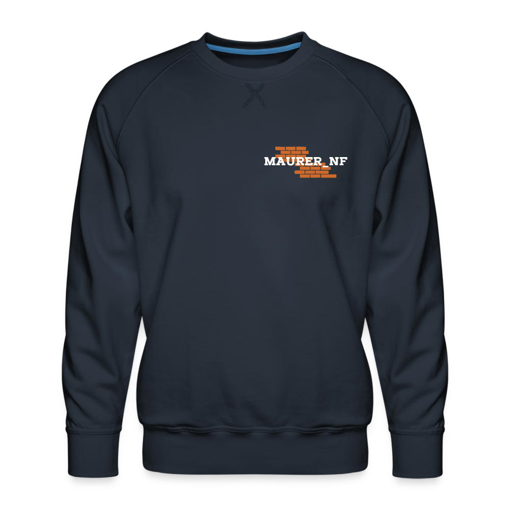 Maurer_NF Pullover Navy Männer Premium Pullover